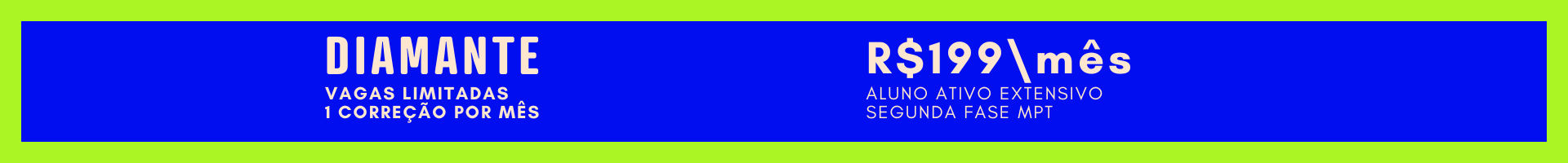 DIAMANTE ALUNO ATIVO